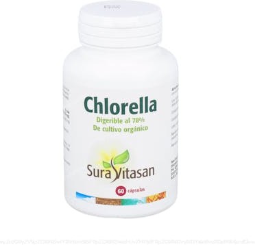 Sura Vitasan Chlorella 455 Mg 60 Vcaps-image