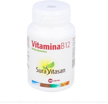 Sura Vitasan Complemento Alimenticio Vitamina B12 500Mcg 100 Caps-image