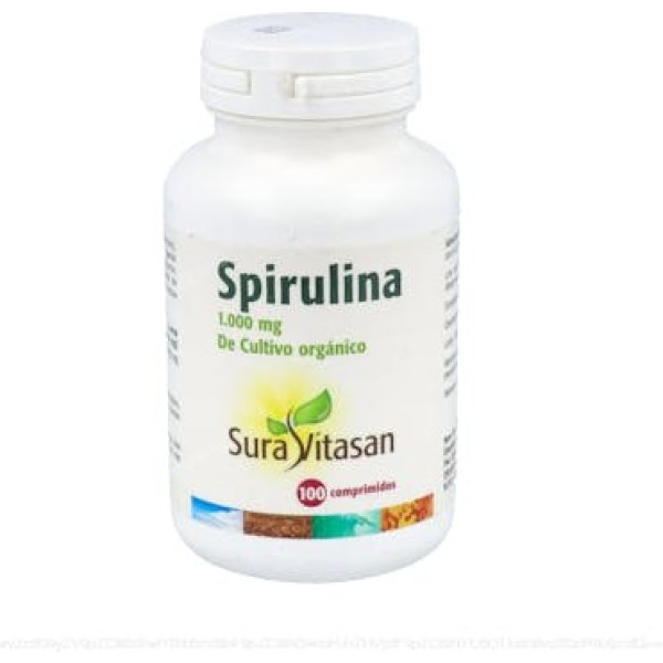 Sura Vitasan Espirulina 1000 Mg 100 Comp