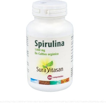 Sura Vitasan Espirulina 1000 Mg 100 Comp-image
