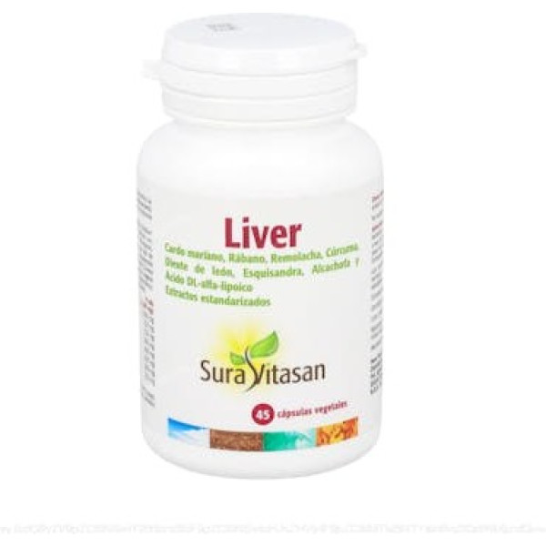 Sura Vitasan Liver 725 Mg 45 Caps