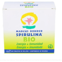 Marcus Rohrer Bio Spirulina Recharge 540 Comp