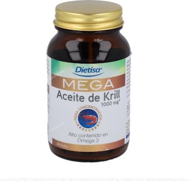 Dietisa OmÃ©ga 3 MÃ©ga Krill 60 Caps-image