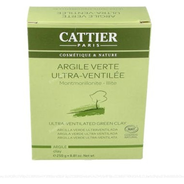 Cattier Arcilla Verde Ultraventilada 250 Gr