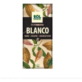 Solnatural Bio White Choco Tablette 70 G