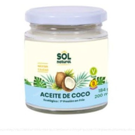 Solnatural Extra Vierge Kokosolie Klein Bio 200 Ml