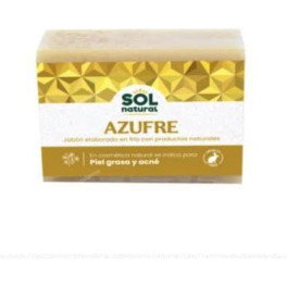 Solnatural Jabon Natural De Azufre 100 G