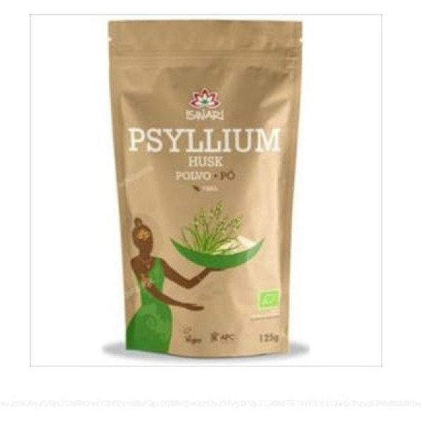 Casca de Psyllium Orgânica Iswari 125 gramas