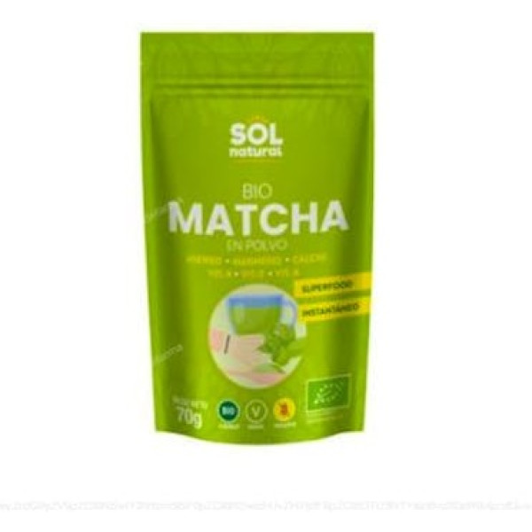 Solnatural Matcha Poeder Bio 70g