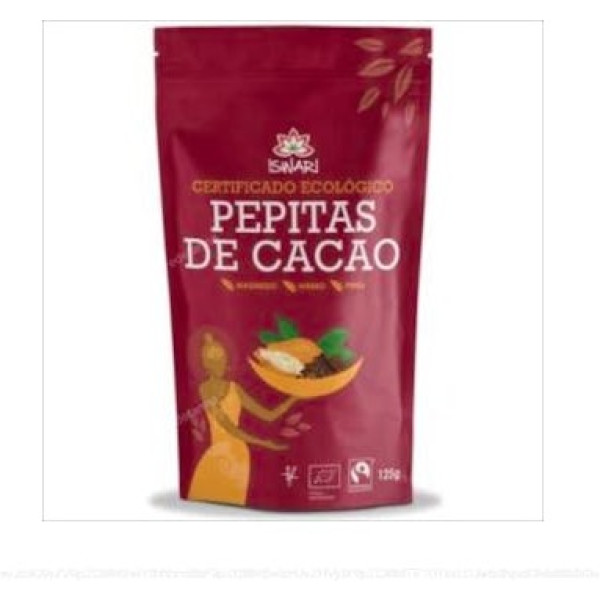 Iswari Cacau Nibs Bio Comércio Justo 125 Gr