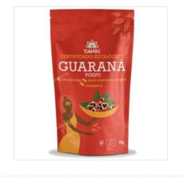 Iswari Guaraná Bio 70 Gr estimulante natural