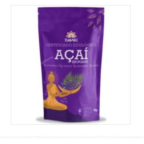 Iswari Açaí Liofilizado Bio 70 Gr