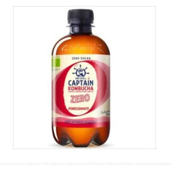 Capitaine Kombucha Zéro Grenade Bio 400 Ml