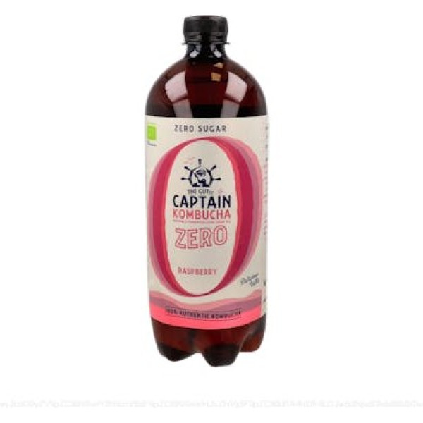 Captain Kombucha Zero Himbeere Bio 1 Liter
