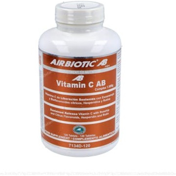 Airbiotic Vit C Ab Complex 1000 Mg Lib Sostenida Bioflavonoi