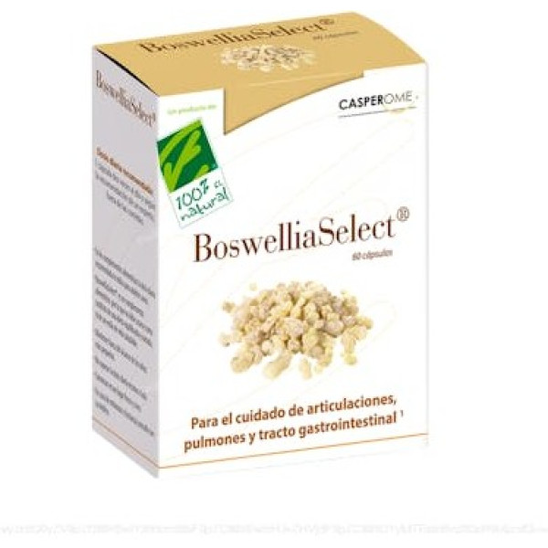 100% Natural Boswelliaselect 60 Vcap