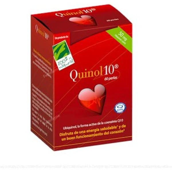 100% Natuurlijke Quinol 10 60 Capsules 50 Mg