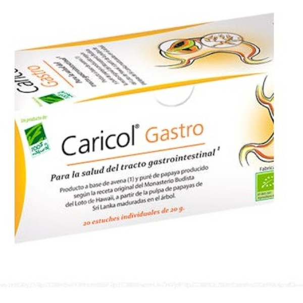100% Natural Caricol 20 Envelopes X 20 Ml