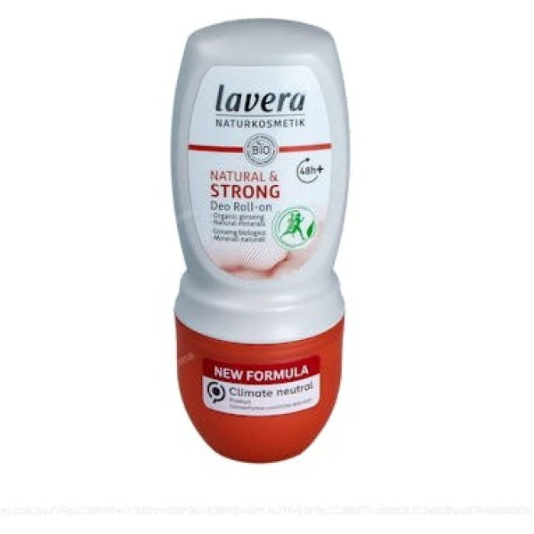 Lavera Déodorant Roll-on 48h+ Strong & Natural 50 Ml