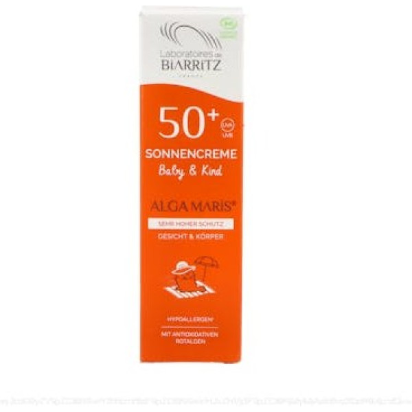 Laboratoires De Biarritz Creme Solar Infantil Spf50+ Alga Maris 100 ml