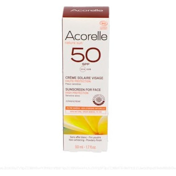 Acorelle Crema Solar Facial Spf 50 50ml