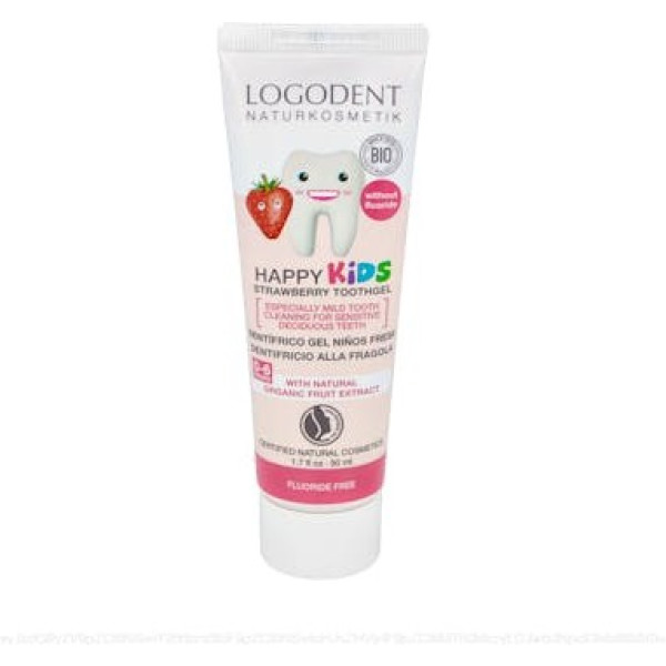Logona Dentifrice Enfants Fraise (Sans Fluor) 50 Ml