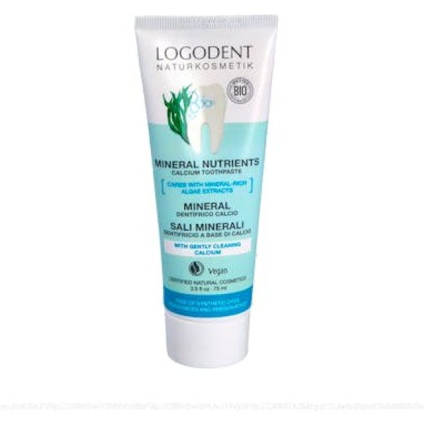 Logona Dentifrico Mineral Calcio (Sin Fluor) 75 Ml