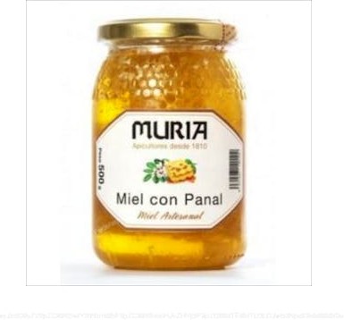 Muria Honig Bresca Rosmarin Mit Waben 500 G-image