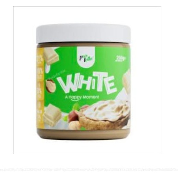 Protella Crema di Cioccolato Bianco con Nocciole 250 gr - Senza Zuccheri Aggiunti con Proteine