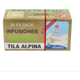 Milvus Tila Alpina 20 Filtros Con Petalos De Azahar