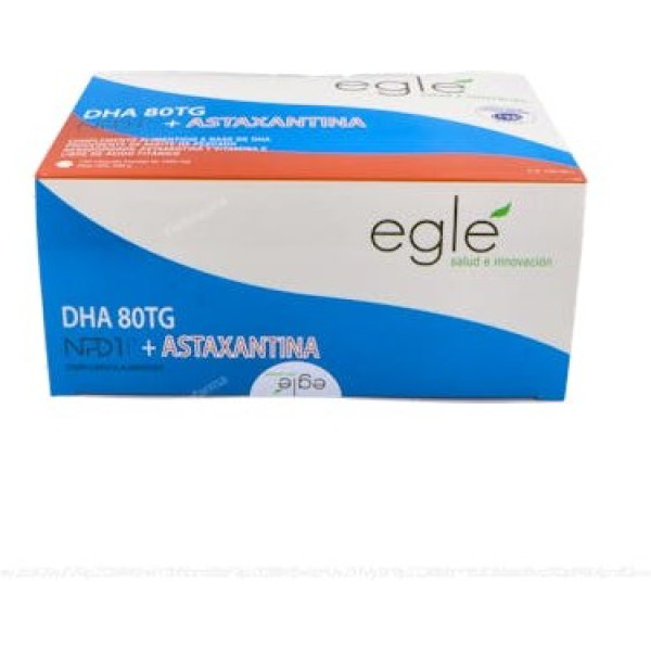 Egle Npd1 Dha 80 Tg C/ Astaxantina 120 Cap