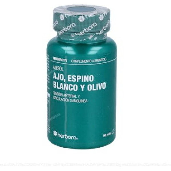 Herbora Ajesol (Aglio Biancospino e Ulivo) 90 Caps