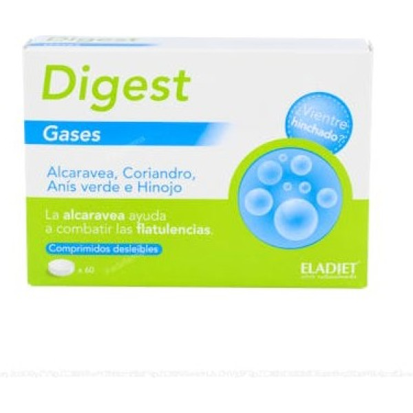 Eladiet Digest Gase - 60 Comp
