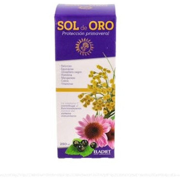 Eladiet Sol De Oro Jarabe Plus 250 Ml