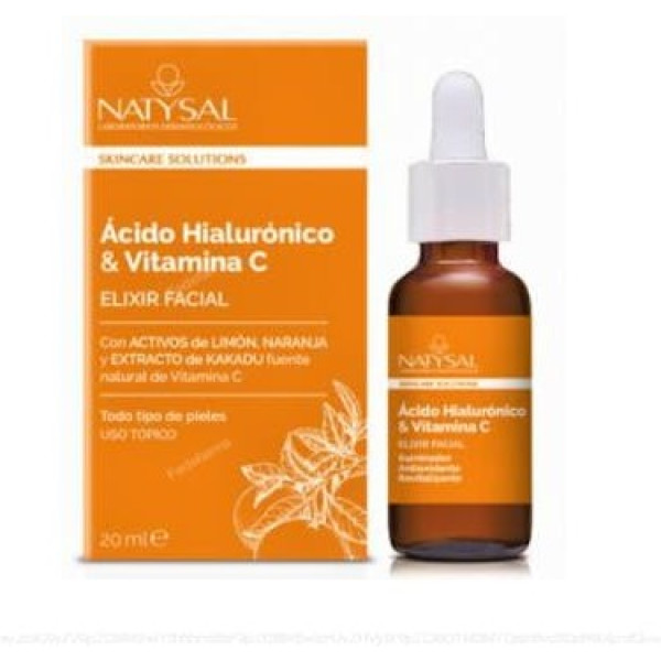 Natysal Acido Hialuronico Y Vitamina C Elixir Facial