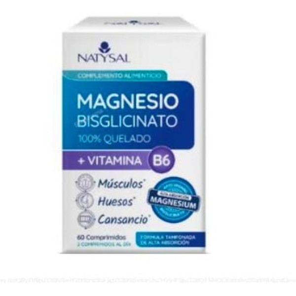 Natysal Magnesium + B6 60 Kompr