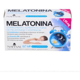 Natysal Melatonina 60 Comprimidos Mastigáveis
