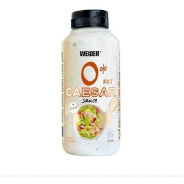 Weider Zero Caesar Sauce 265 ml - Caesar Sauce 0 % Fett / Null Zucker / 100 % Geschmack