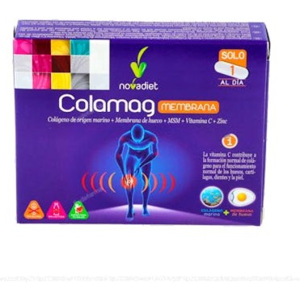 Novadiet Colamag Membraan 30 Capsules