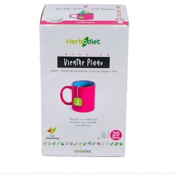Novadiet Herbodiet Flat Belly Infusion 20 Filter