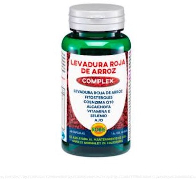 Robis Fermento Vermelho E Arroz 40 CÃ¡Psulas-image