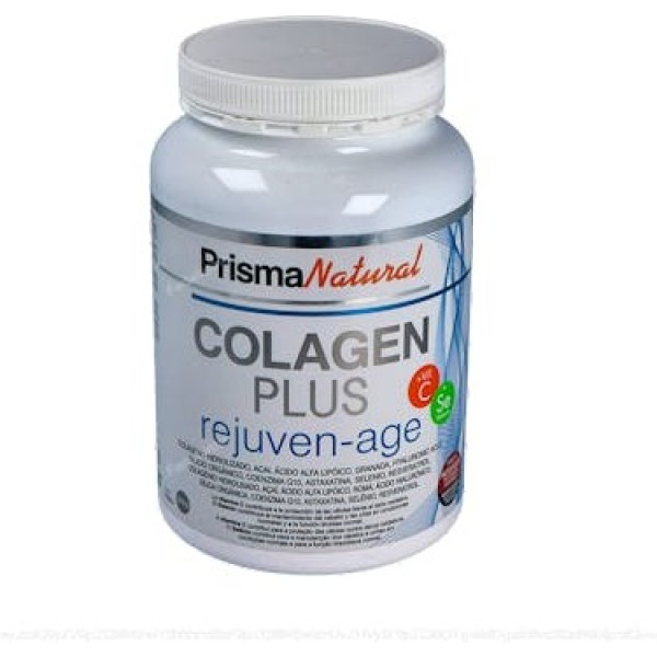 Prisma Natural New Collagen Plus Rejuven-Age 300 gr - Enrichi en antioxydants pour retarder le passage du temps