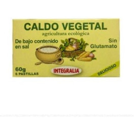 Integralia Caldo Vegetal Eco Sin Sal Marina 6 Cubitos X 10 Gr