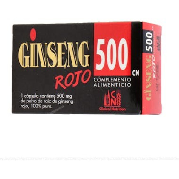Nutrisport Clinical Ginseng Rojo 500 CN 50 caps