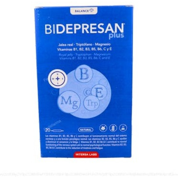 Intersa Bipole Bidepresan Plus 20 Fiale X 15 Ml