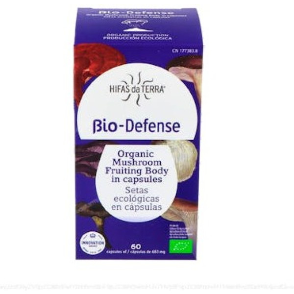 Hyphae Da Terra Biodefesa 60 Cápsulas