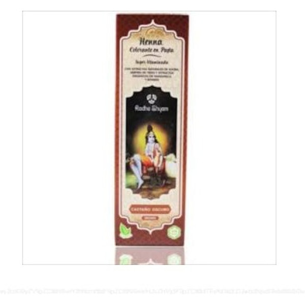 Radhe Henné Brun Foncé Pâte Radhe 200 Ml