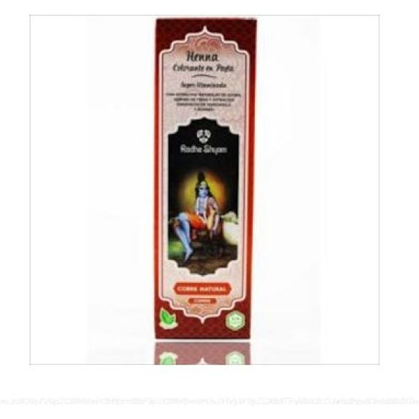 Radhe Henna Pasta Cobre Natural Radhe 200 Ml