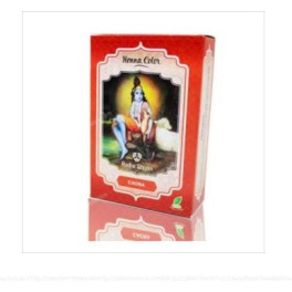Radhe Henna Caoba Polvo Radhe Shyam 100 Gr