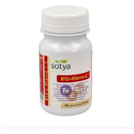 Sotya B12 + IJzer + C 60 Caps 510mg